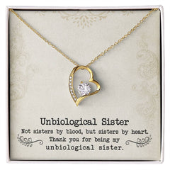 Unbiological Sister - Forever Love Necklace